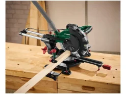 Afkortzaag met verstekfunctie 2000 W - zaagblad 254 mm