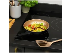 Aluminium braadpan Opulence collectie zwart/goud