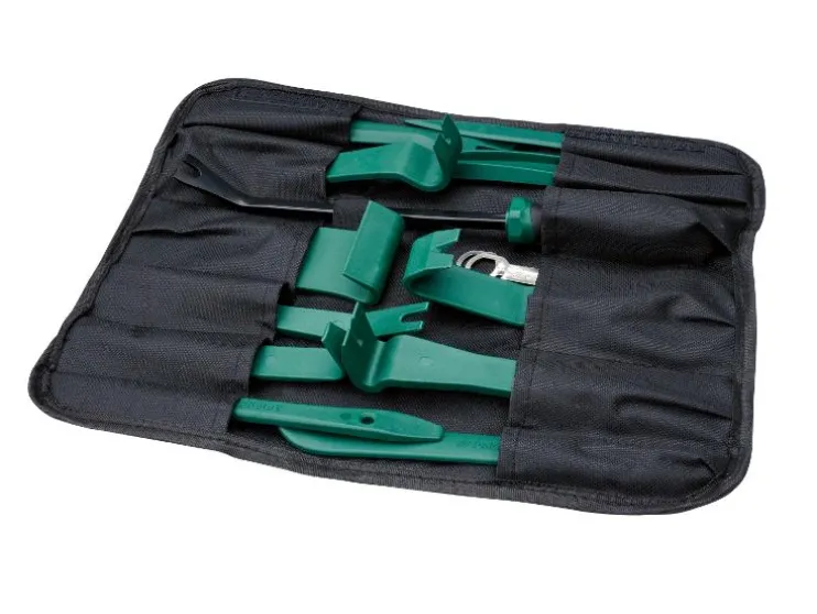 Auto demontagegereedschap of bevestigingsclips en tiewraps