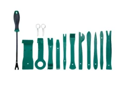 Auto demontagegereedschap of bevestigingsclips en tiewraps