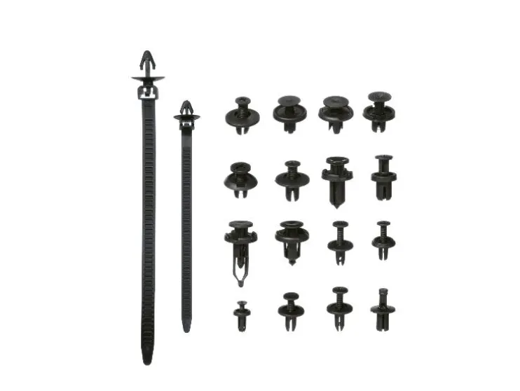 Auto demontagegereedschap of bevestigingsclips en tiewraps