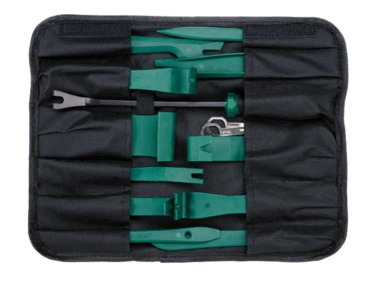 Auto demontagegereedschap of bevestigingsclips en tiewraps