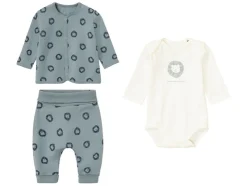 Baby meisjes / jongens cadeauset, met bio-katoen