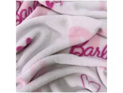 Barbie Deken met kussen 100 x 150 cm