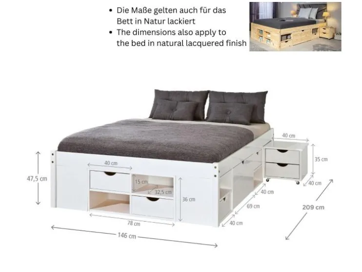 Bedframe Claas of Till