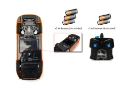 Bestuurbare auto Fast & Furious Nitro Powered Vapor 1:24