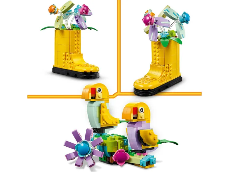 Bloemen in gieter 31149