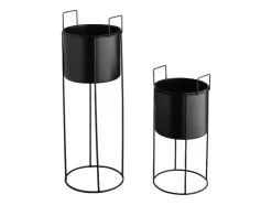 Bloempotset met standaard