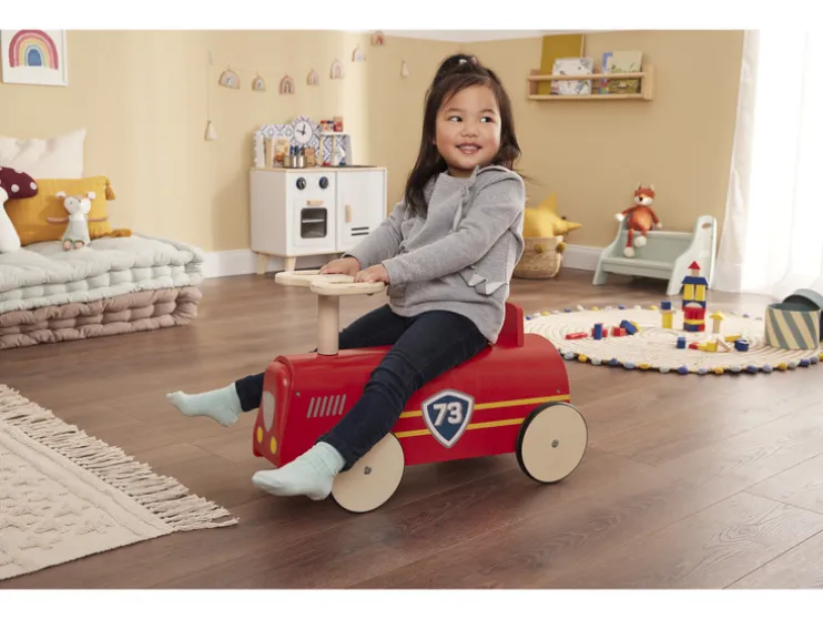 Bobby-auto, van echt hout