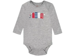 Body's voor babyjongens, set van 2, van bio-katoen