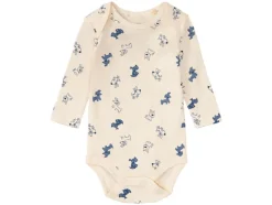 Body's voor babyjongens, set van 2, van bio-katoen