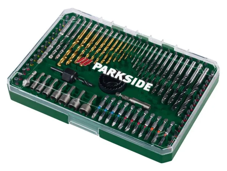 Boor-, bit- en dopsleutelset