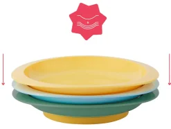 Bordenset, antislip, 3 stuks