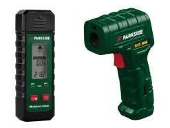Bouw-/houtvochtmeter of infraroodthermometer