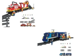 Bouwstenen set trein