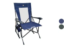 Campingstoel met schommelfunctie