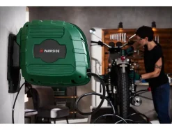 Compressor met automatische slanghaspel 1100 W