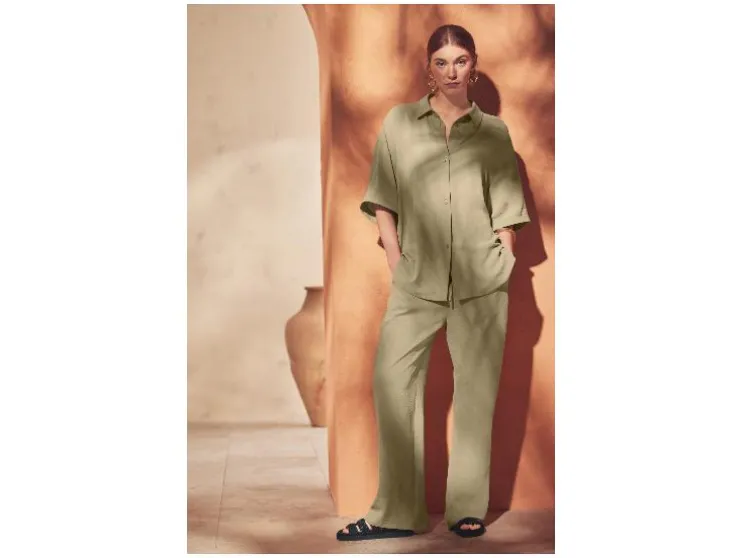 Dames broek - Wide leg