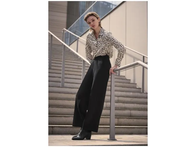 Dames broek - Wide leg