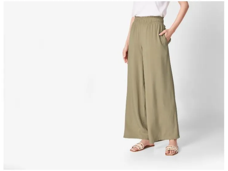 Dames broek - Wide leg