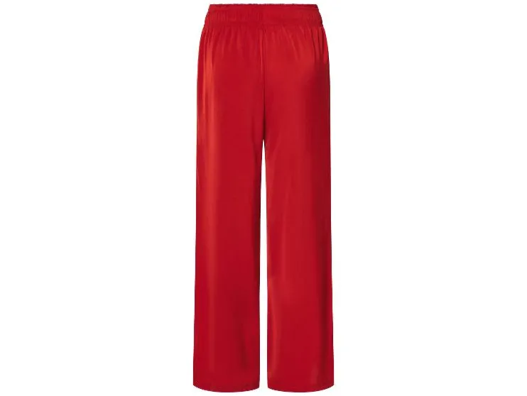 Dames broek satijnlook