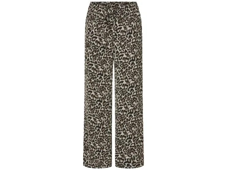 Dames broek satijnlook