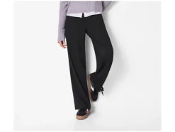 Dames flanellen broek - Wide leg