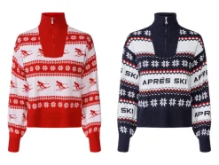 Dames gebreide schipperstrui