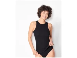 Dames geribde tanktop