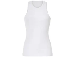 Dames geribde tanktop