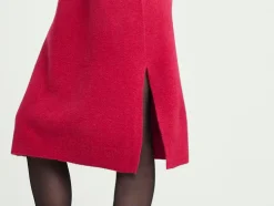 Dames grofgebreide jurk