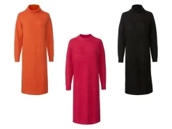 Dames grofgebreide jurk