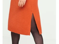 Dames grofgebreide jurk