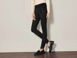 Dames jegging in suèdelook