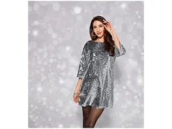 Dames jurk met pailletten