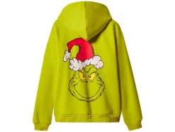 Dames kersthoodie of trui The Grinch