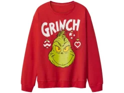 Dames kersthoodie of trui The Grinch