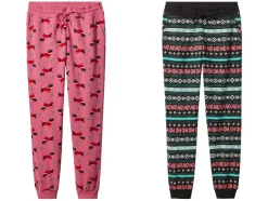 Dames kerstjoggingbroek