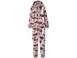 Dames pluche jumpsuit