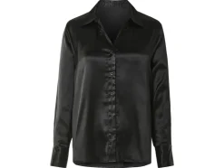 Dames satijnen blouse