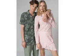 Dames shirt met lange mouwen roze