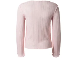 Dames shirt met lange mouwen roze