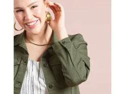 Dames spijkerjas plus size