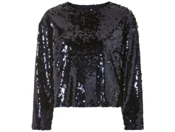 Dames top met pailletten