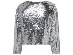 Dames top met pailletten