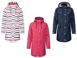 Dames trenchcoat, wind- en waterdicht