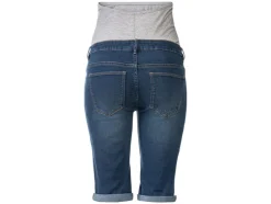 Dames zwangerschaps jeansshorts
