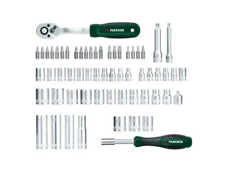 Dopsleutelset 61-delig