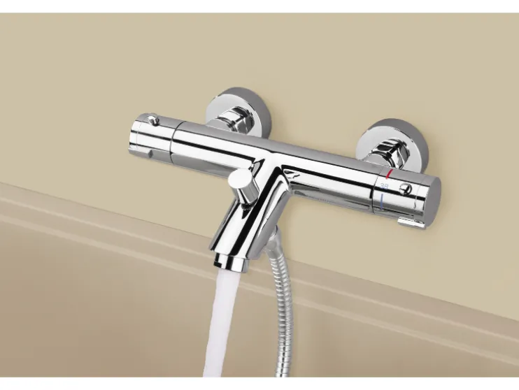 Douchekraan of badkraan met thermostaat