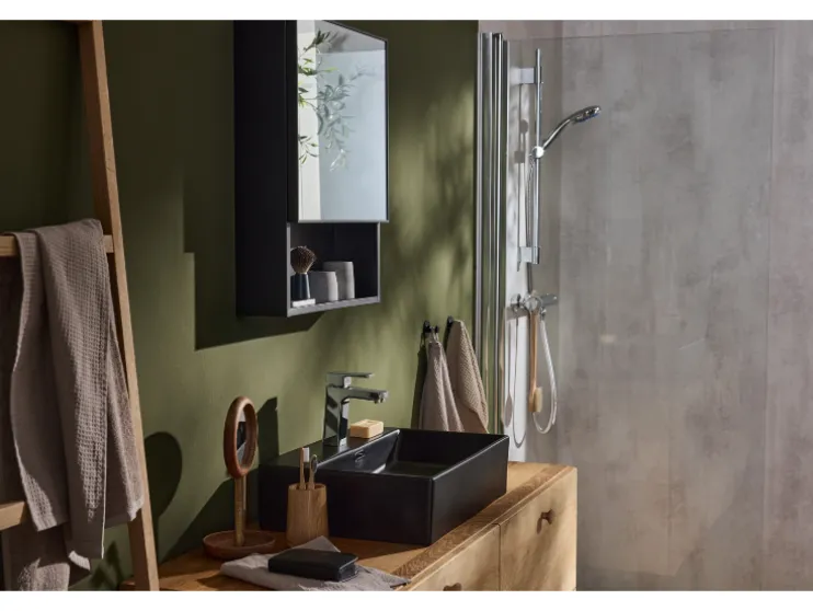 Douchekraan of badkraan met thermostaat